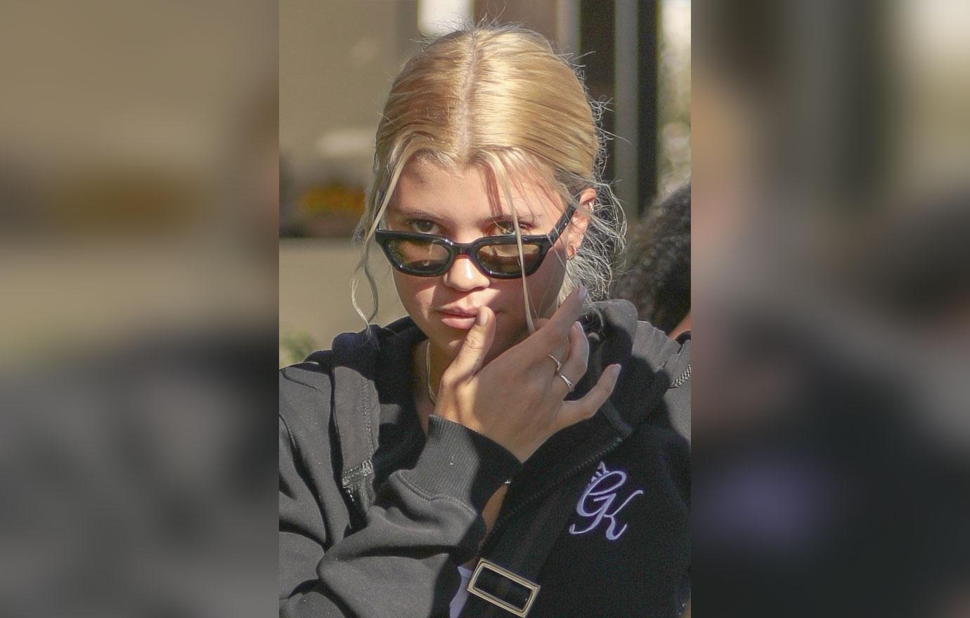 Sofia Richie And Scott Disick Spend Thanksgiving Apart