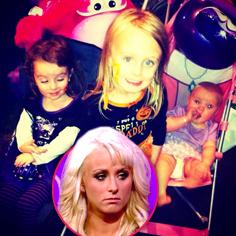 //leah messer calvert adalynn walking ali in chair for life