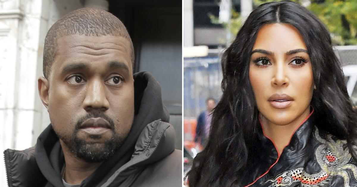 kanye west likens life with kim as prison pp