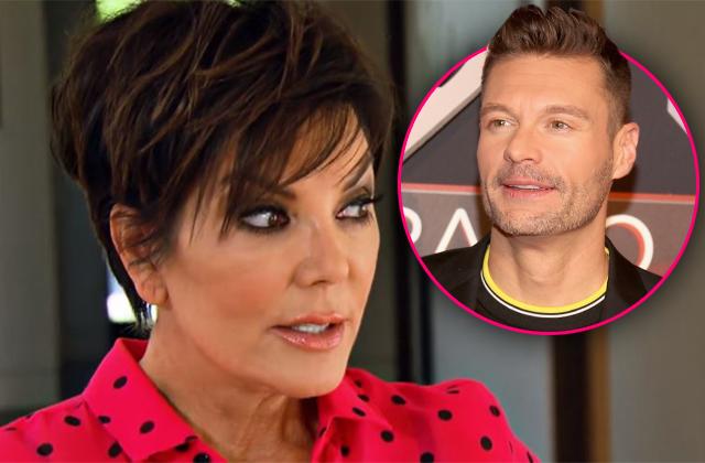 //Ryan Seacrest Hosting Live Kris Jenner Terrified PP