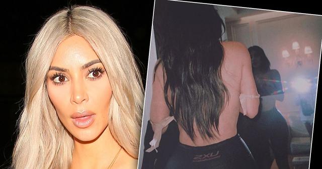 North Takes Topless Photo Kim Kardashian