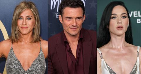 Photo of Jennifer Aniston, Orlando Bloom, Katy Perry