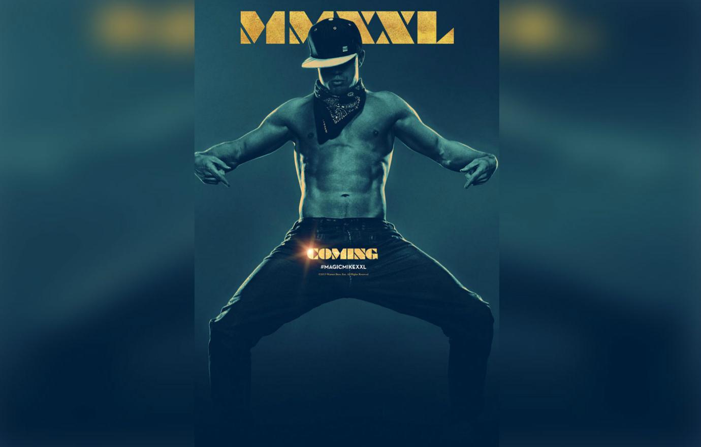 //channing tatum nude magic mike xxl poster