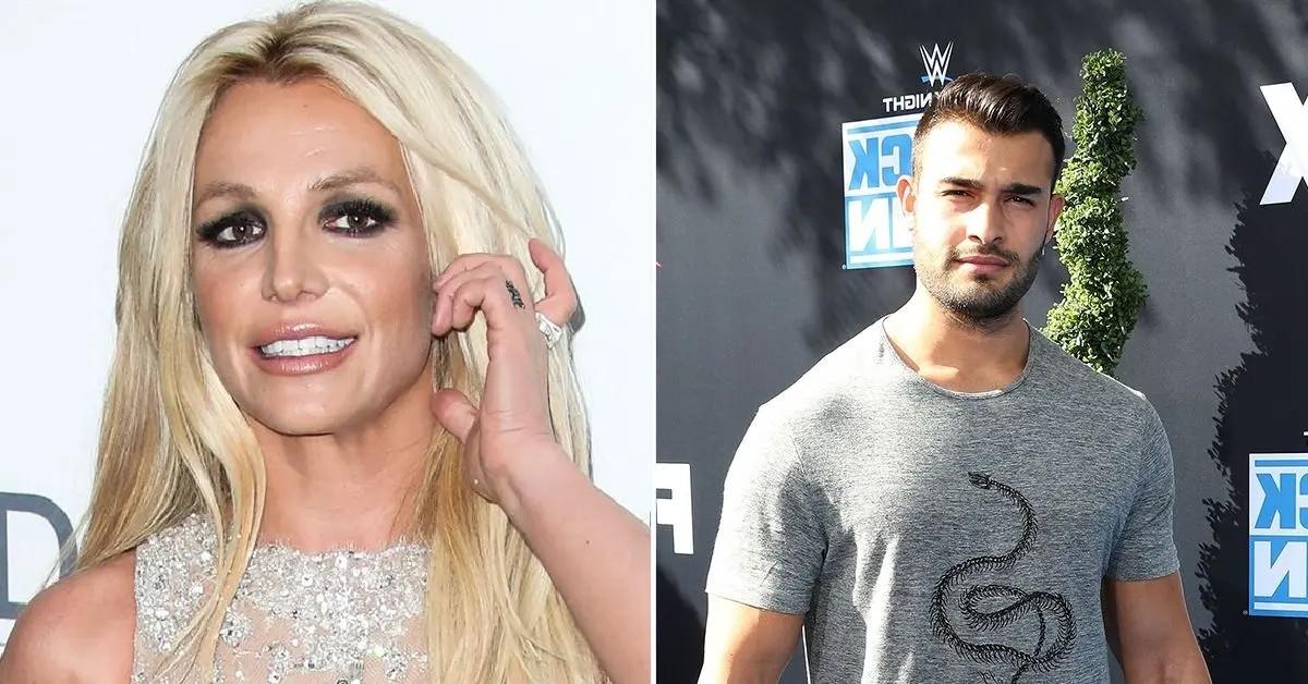 britney spears sam asghair split