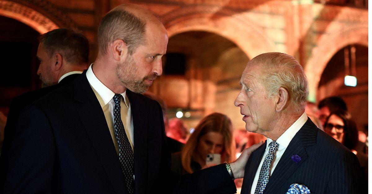 Photo of Prince William and King Charles