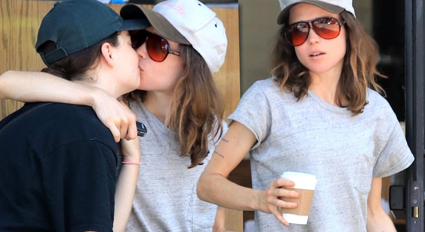 Ellen Page And Emma Portner Kiss