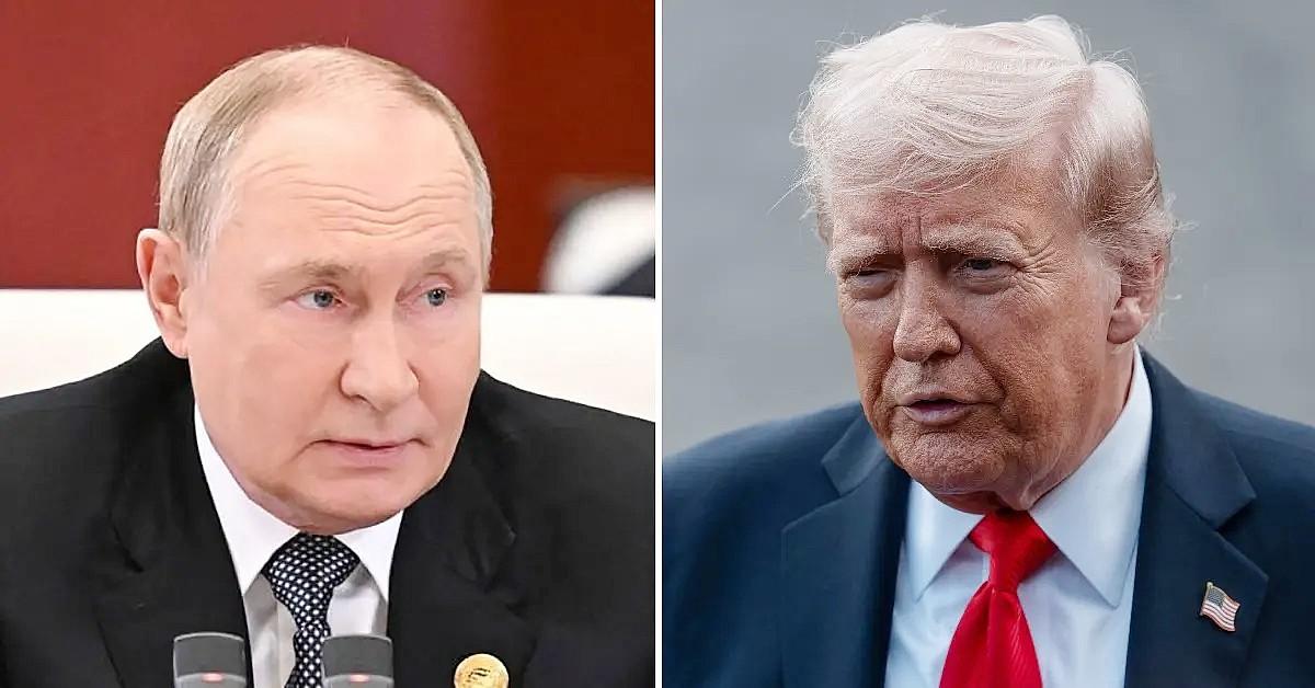 Photo of Vladimir Putin, Donald Trump