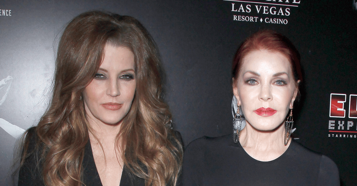 Photo of Lisa Marie and Priscilla Presley