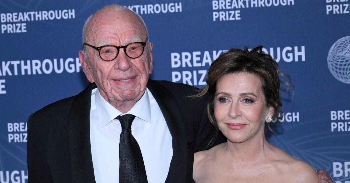 picture of Rupert Murdoch and Elena Zhukova