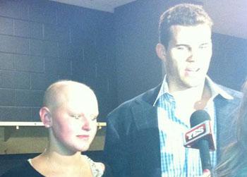 //kris humphries date cancer