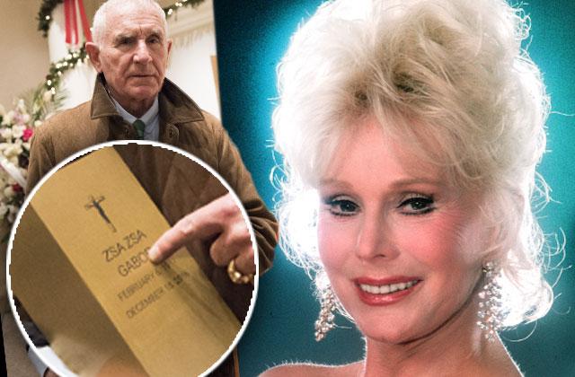 Zsa Zsa Gabors Fame Hungry Hubby Invites Cameras Inside Her Funeral 1130