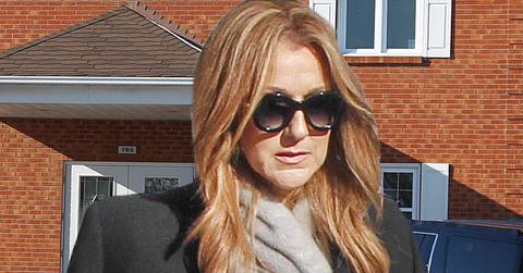 Celine Dion Arrives At Chapel For Brother Daniel Dion's Funeral With Mother & Sister