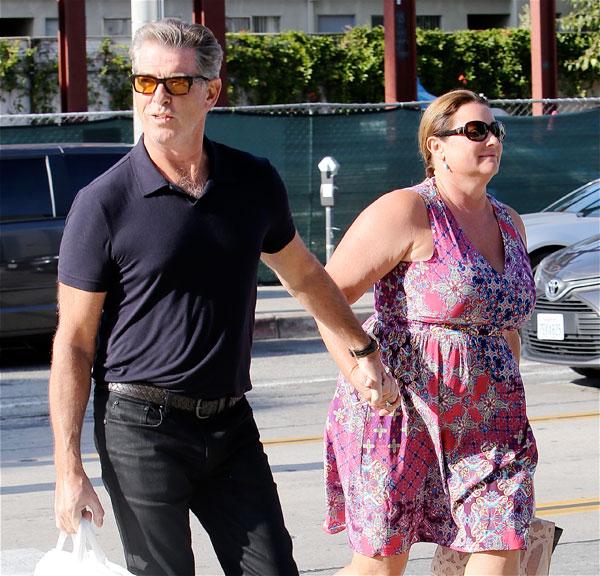 From Paris With Love: Pierce Brosnan & Wife Keely Shaye Smith Enjoy ...