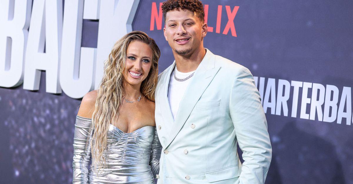 Photo of Patrick and Brittany Mahomes