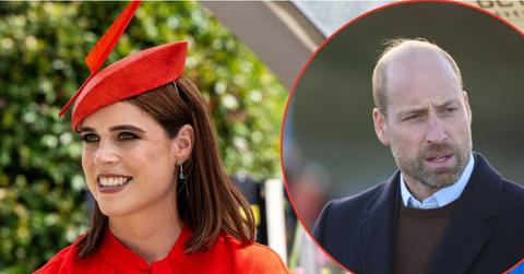 Photo of Prince William and Princess Eugenie