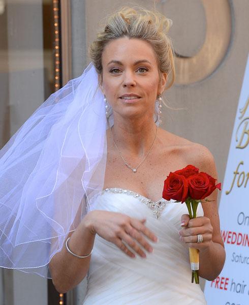 Kate Gosselin Wedding Dress Celebrity Apprentice