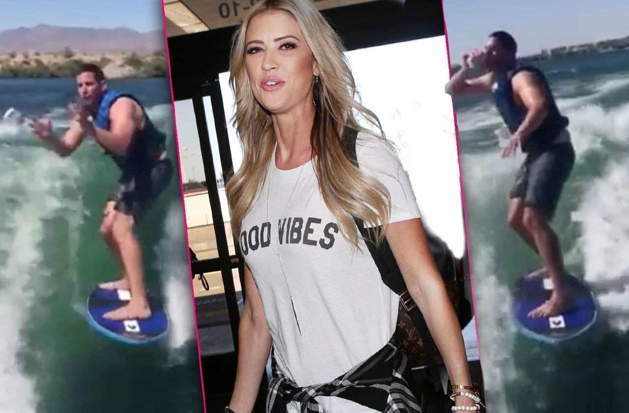 christina el moussa divorce tarek el moussa drinking boating pics