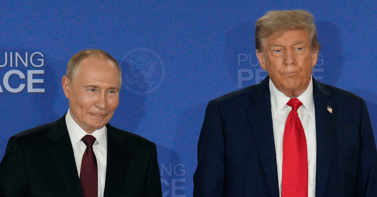 Photo of Vladimir Putin and Donald Trump