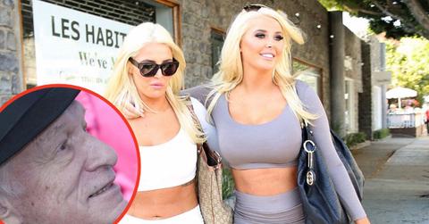 Crystal Harris made an allegation against late husband Hugh regarding the Shannon twins.