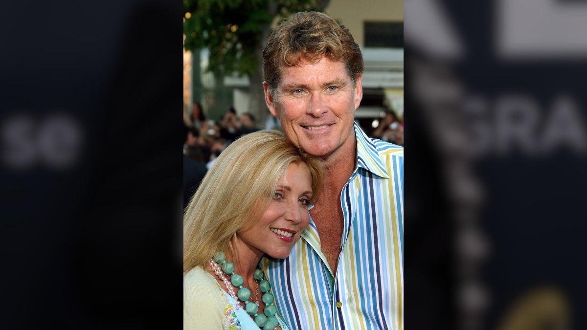picture of David Hasselhoff and Pamela bach