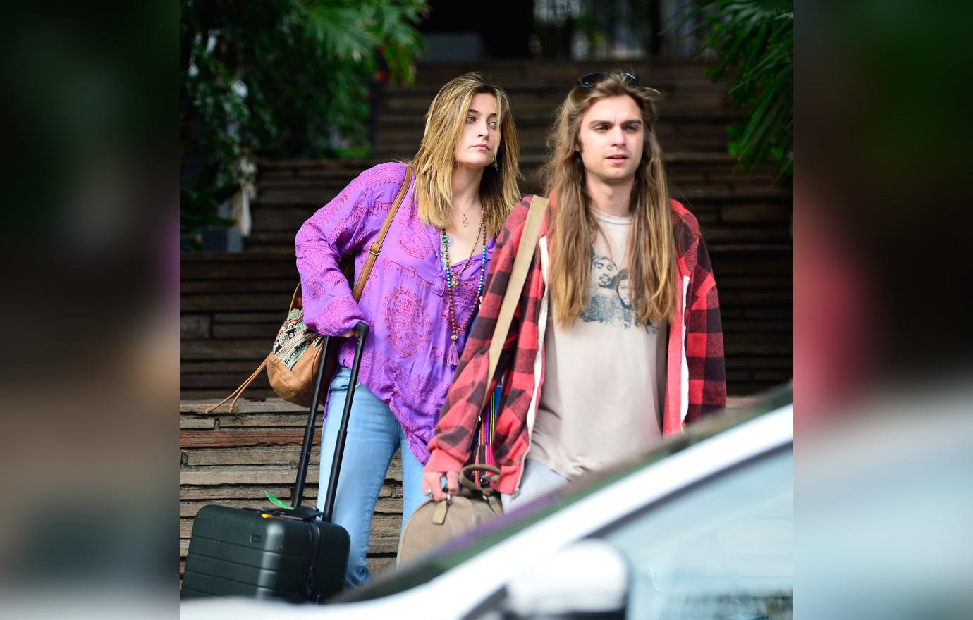 Paris Jackson And Garbriel Glenn Wear Baggy Clothes