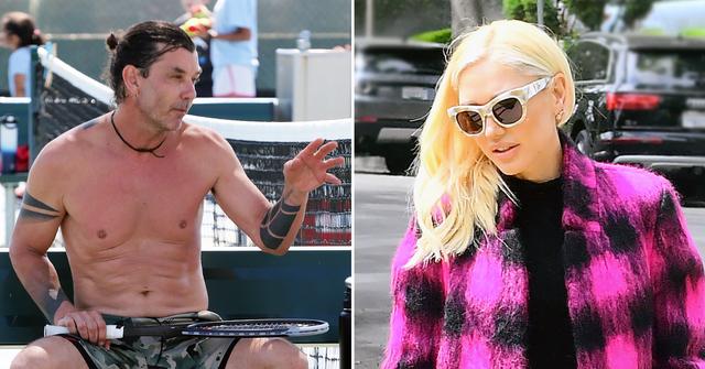 gavin rossdale shirtless photos tennis gwen stefani r