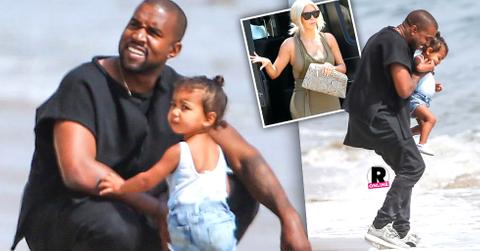 Kim Kardashian Bad Mom Claims Kanye West North Beach Playdate