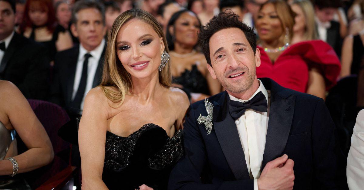 Photo of Georgina Chapman and Adrien Brody