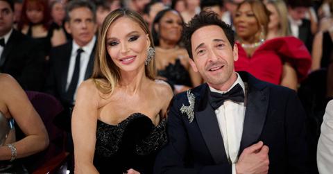 Photo of Georgina Chapman and Adrien Brody
