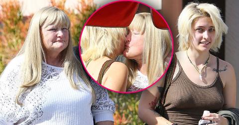 Paris Jackson Debbie Rowe Cancer Chemo Photos