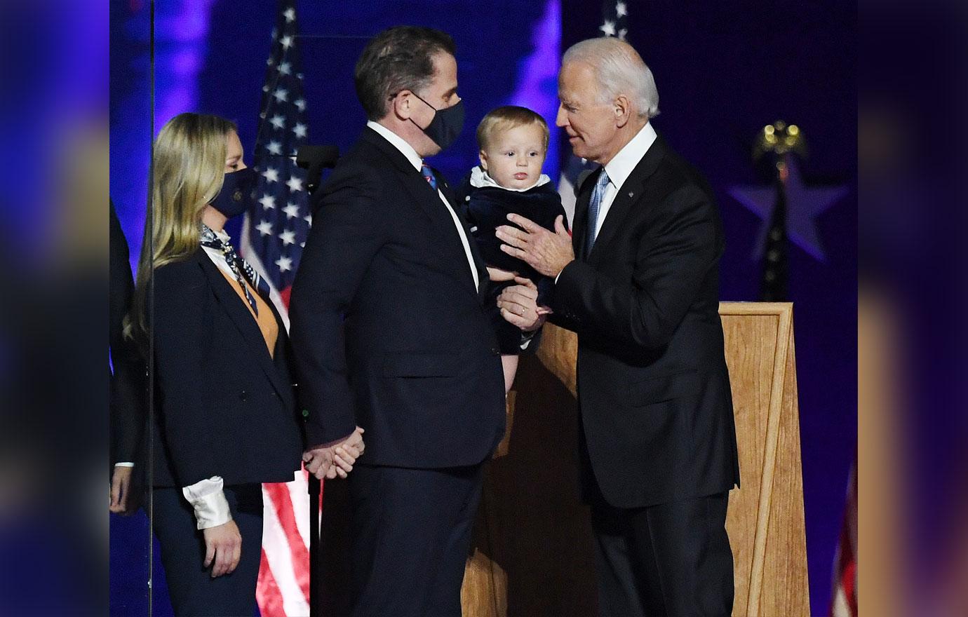 hunter biden love child daughter out of wedlock not included white house christmas stockings