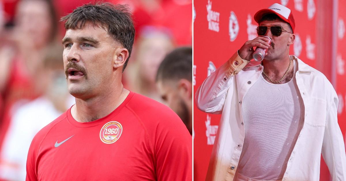  Travis Kelce Partying Fears: Taylor Swift Accused of 'Ruining' NFL Star With Jet-Set Lifestyle — After He Flaunted Flabby 'Dad Bod'