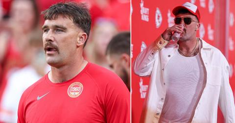 Travis Kelce Partying Fears: Taylor Swift Accused of 'Ruining' NFL Star With Jet-Set Lifestyle — After He Flaunted Flabby 'Dad Bod'
