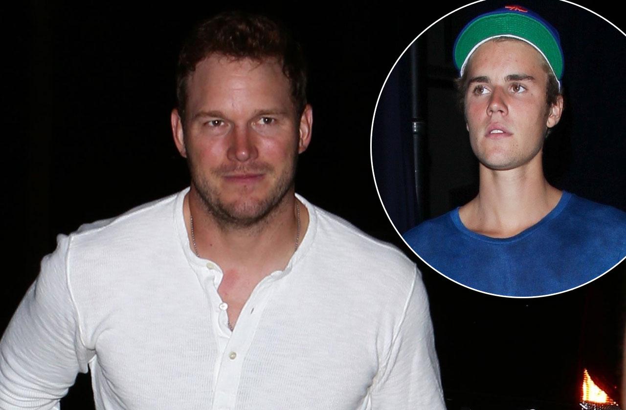 Chris Pratt Justin Bieber Church Hillsong