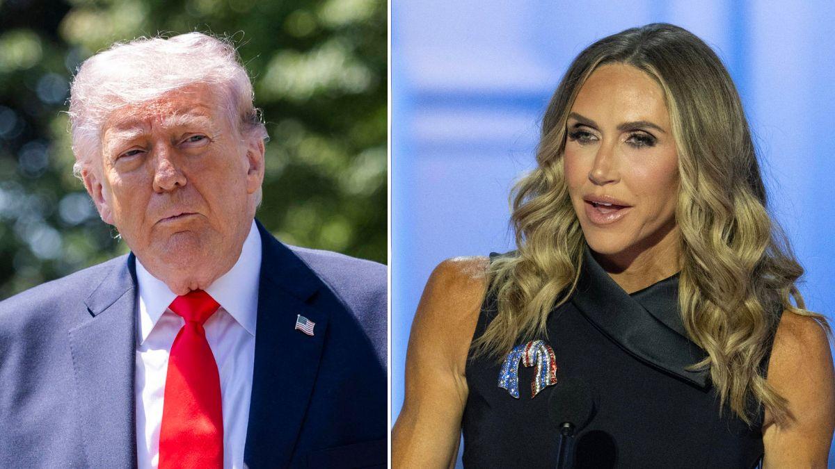 Photo of Donald and Lara Trump