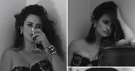 //penelope cruz lingerie video square