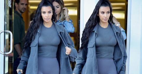 Kim Kardashian Shopping Spandex