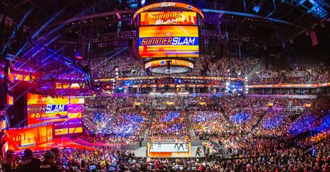 WWE SummerSlam Stadium Filled With WWE Fans