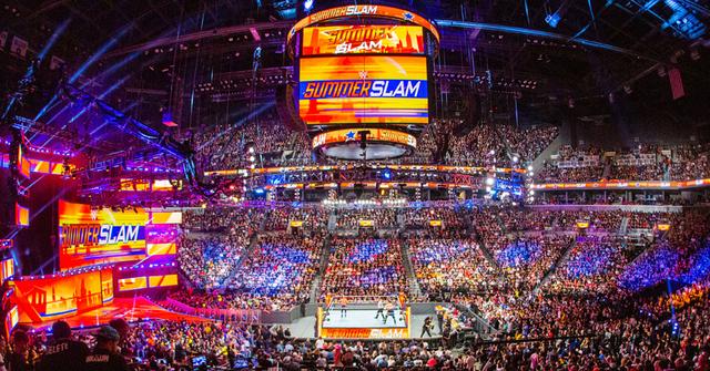WWE SummerSlam Stadium Filled With WWE Fans