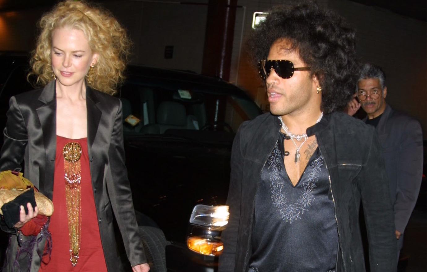 Nicole Kidman and Lenny Kravitz