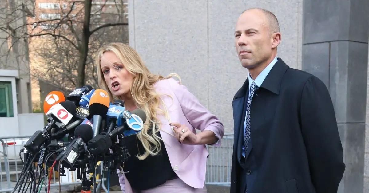 stormy daniels husband predicts they will leave america if trump not guilty hush money trial