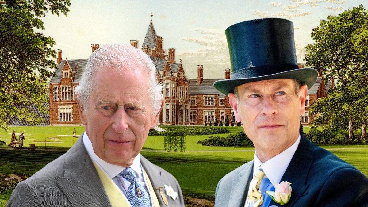 Photo of King Charles and Prince Edward