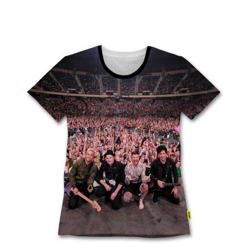 //Fall Out Boy Manhead YoShirt Selfie Tee