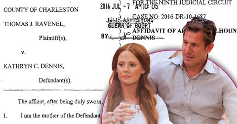 //thomas ravenel kathryn dennis custody battle southern charm fakery pp