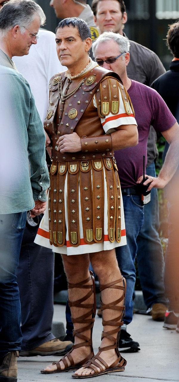 //geroge clooney kilt