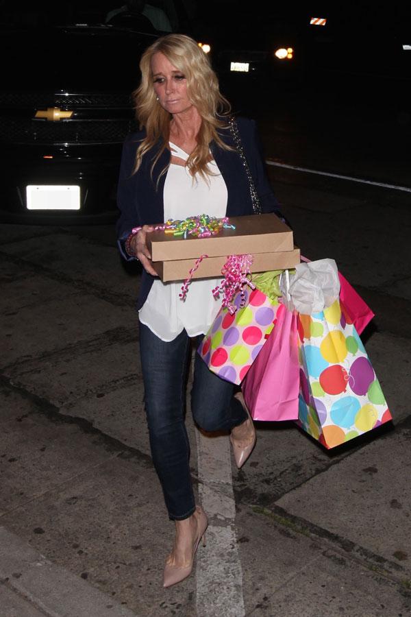 Kim Richards Sad At Kathy Hilton's Birthday Dinner​