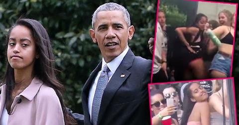 //Malia Obama Butt Twerking Lollapalooza Most Shocking Party Girl Photos Exposed pp