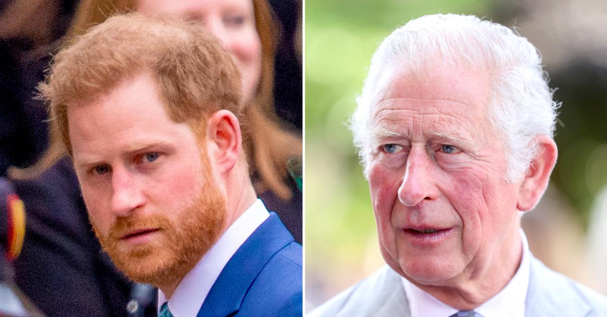 prince harry secret memior prince charles surprised chaos book