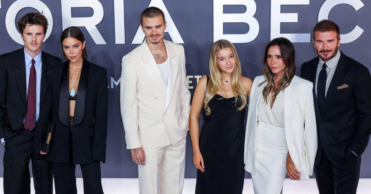 picture of the Beckham family