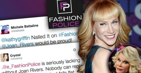 Kathy Griffin Fashion Police